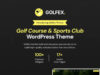 Golfex - Golfplatz und Sportclub WordPress -Thema