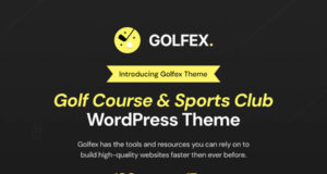 Golfex - Golfplatz und Sportclub WordPress -Thema