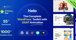 Helo | Mehrzweckelementor WordPress-Thema