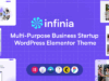 Infinia - Mehrzweckgeschäfts -Startup WordPresselement -Thema