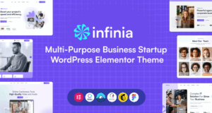 Infinia – Mehrzweckgeschäfts -Startup WordPresselement -Thema