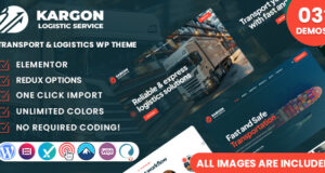 Kargon – Transport- und Logistik -WordPress -Thema