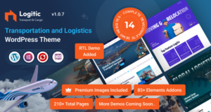 Logitic – Transportation & Logistics WordPress Template