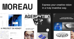 Moreau – Kreatives Portfolio WordPress -Thema
