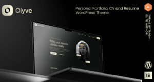 Olyve – persönliches Portfolio WordPress -Thema