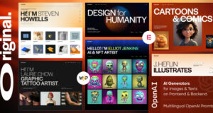 Original – Illustrator & Künstlerportfolio WordPress -Thema