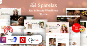 Sparelax – Spa & Beauty WordPress -Thema