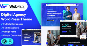 Webflux | Digital Agentur WordPress -Thema