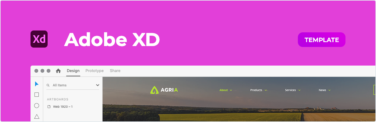 AGRIA - Landwirtschaftsvorlage für XD