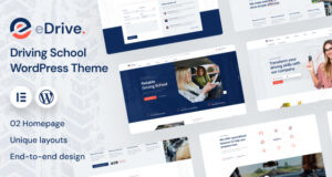 eDrive – Fahrschule WordPress -Thema