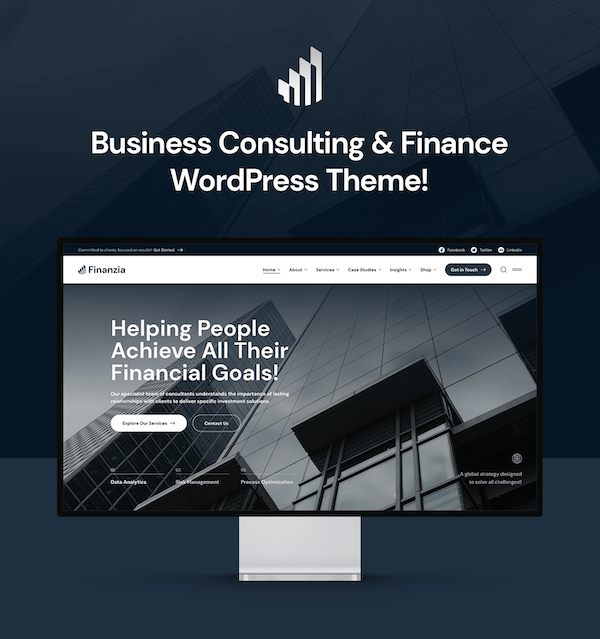 Finanzia - Moderne Beratungs- und Finanzdienste WordPress -Thema - 4