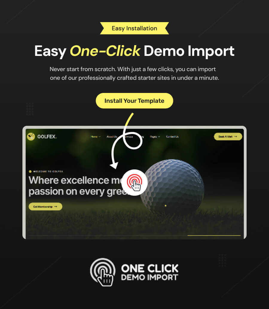 Golfex - Golfplatz und Sportclub WordPress -Thema - 5