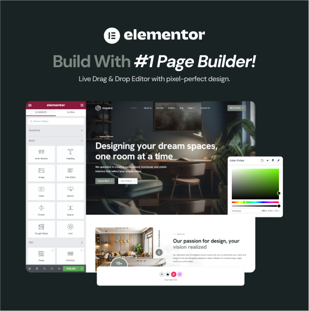 Inspaire - Innenarchitektur WordPress -Thema - 4