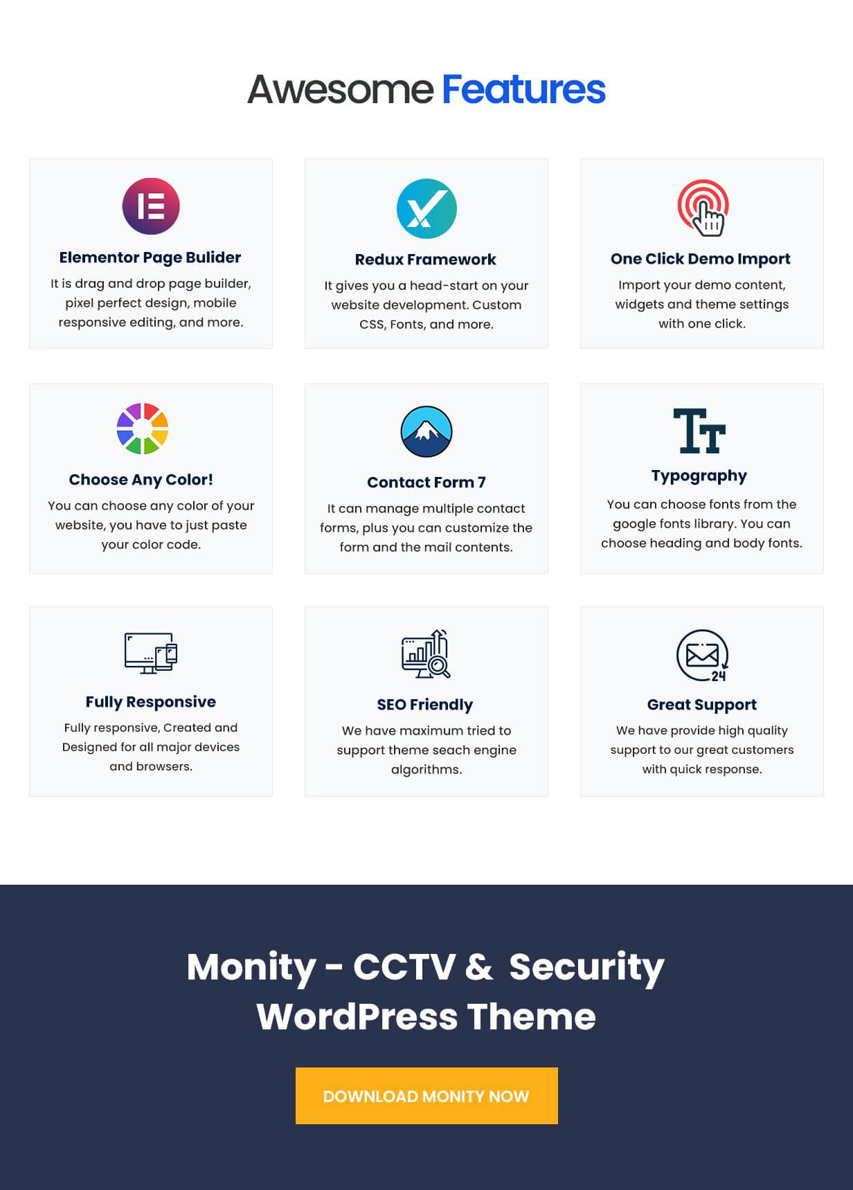 CCTV & Security WordPress -Thema