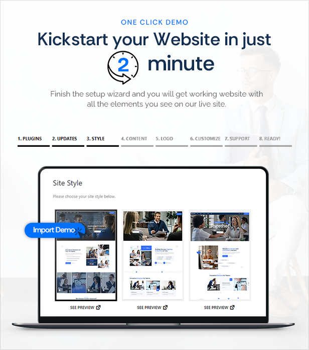 XHYRE WordPress -Thema