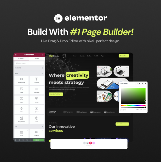 Rovex - Design Agentur WordPress Theme - 4