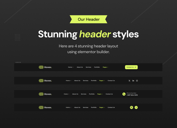 Rovex - Design Agentur WordPress Theme - 7