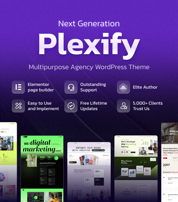 Plexifly | Kreativagentur WordPress -Thema