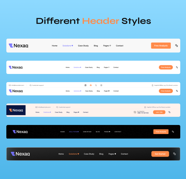 Nexaq - SEO Digital Marketing Agentur WordPress -Thema - 7