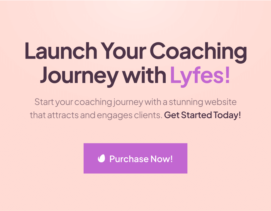 Lyfes - Feminine Life Coach & Sprecher FSE WordPress Thema - 11