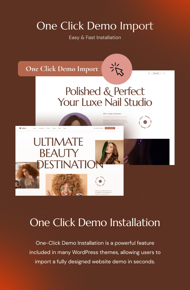 Sailon - Spa & Beauty Salon WordPress Thema - 9