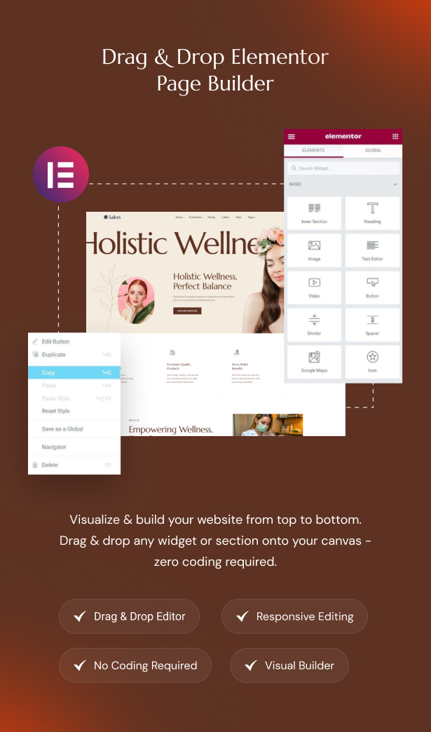 Sailon - Spa & Beauty Salon WordPress Thema - 7
