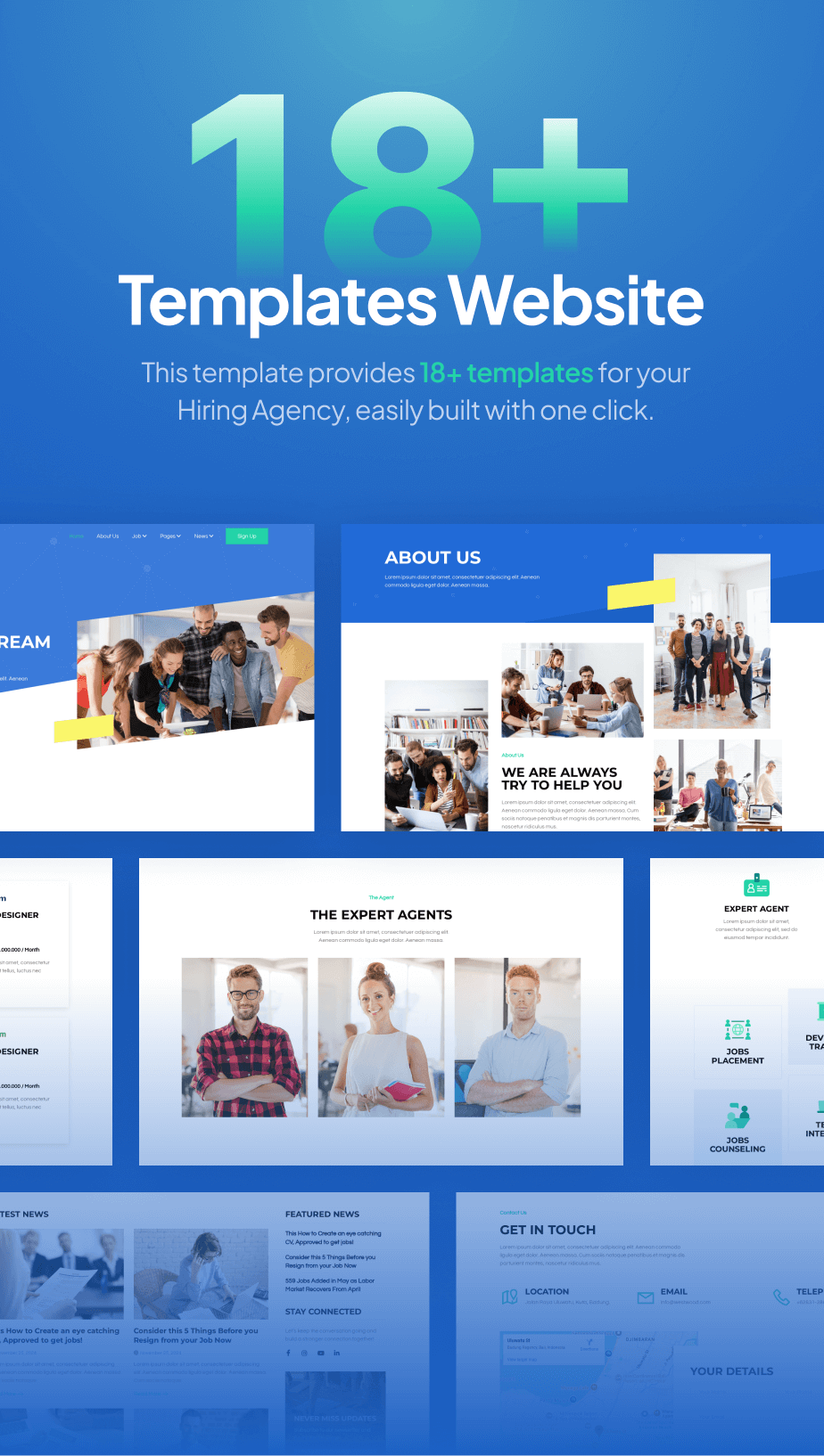 Kareer - Human Resource & Recruitment Agency FSE WordPress Thema - 4