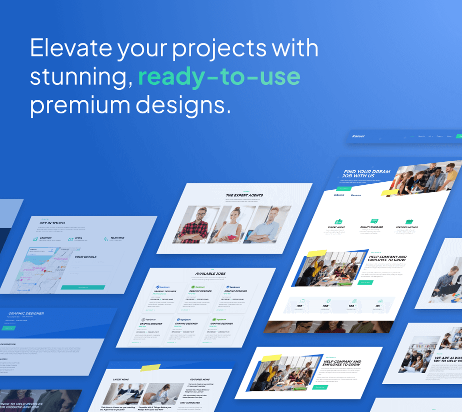 Kareer - Human Resource & Recruitment Agency FSE WordPress Thema - 5