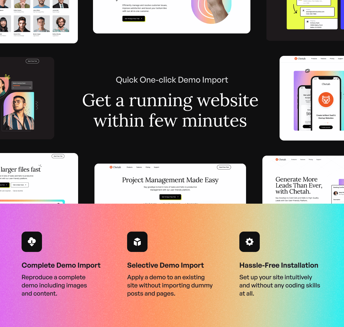 Chetah - Startup & SaaS WordPress Thema - 6