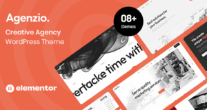 Agenzio – Creative Agency & Portfolio WordPress Layout