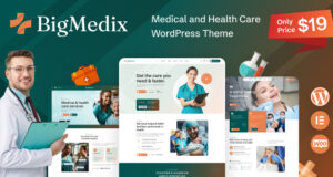 Bigmedix – medizinisches und medizinisches WordPress -Thema