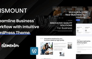 Bismount – Geschäftsportfolio & Beratung WordPress -Thema