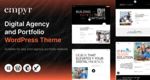 EMPYR – Digital Agentur & Portfolio WordPress Vorlage