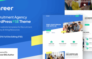Kareer – Human Resource & Recruitment Agency FSE WordPress Template