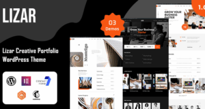 Lizar – Kreatives Portfolio WordPress -Thema