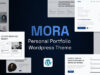 Mora - persönliches Portfolio WordPress -Thema