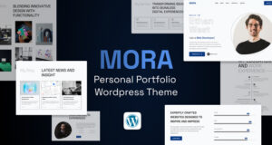 Mora – persönliches Portfolio WordPress -Thema