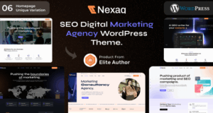 Nexaq – SEO Digital Marketing Agentur WordPress -Thema