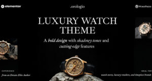 Orologio – Luxus Uhrengeschäft WordPress -Thema