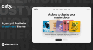 Osty – Kreativagentur und Portfolio -Thema