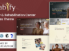 Rehabify - Suchtwiederherstellung und Rehabilitationszentrum WordPress -Thema