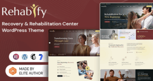 Rehabify – Suchtwiederherstellung und Rehabilitationszentrum WordPress -Thema
