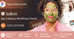 Sailon – Spa & Beauty Salon WordPress Thema