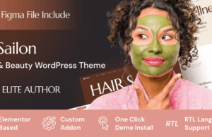 Sailon – Spa & Beauty Salon WordPress Thema