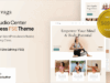 Tshivaga - Yoga Studio & Training Center FSE WordPress Thema