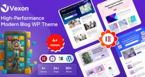 Vexon - Moderne Blog & Magazine News WordPress -Thema