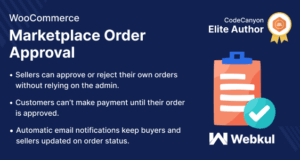 WooCommerce Marketplace -Bestellung genehmigt