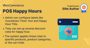 Woocommerce pos Happy Stunden