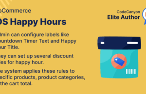 Woocommerce pos Happy Stunden