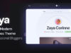 Zaya - modernes persönliches Blog WordPress -Thema